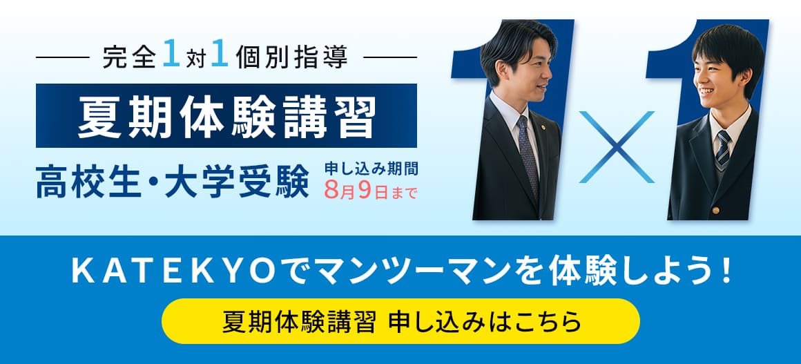 高校生夏期体験講習