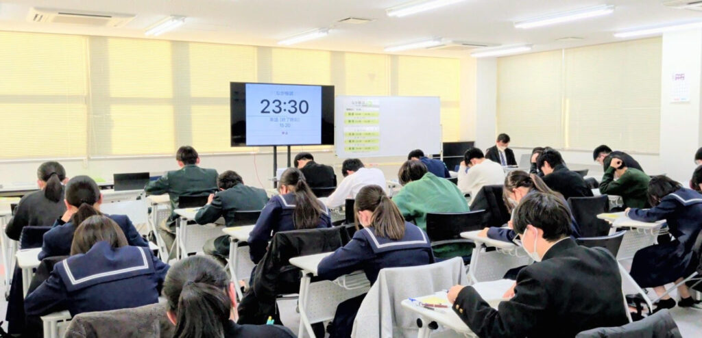 2026年1月11日 なが模試 試験の様子 ＫＡＴＥＫＹＯ